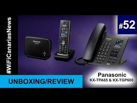 Panasonic KX-TGP600 y KX-TPA65CE