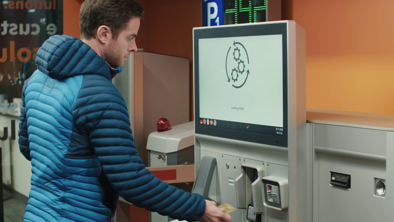 (EN) Axess TICKET KIOSK 600 - Reload a Ticket