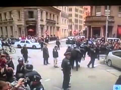 Occupy Wall Street NY-- The Clash: Know Your Rights