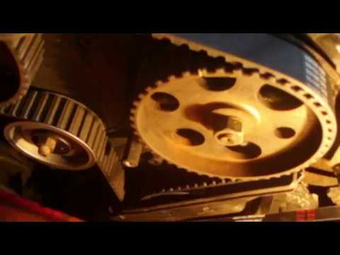 Замена грм GOLF 2 1.6TD. Timing belt replacement engine GOLF 2 1.6 TD.