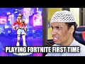 Father Plays Fortnite For the first time