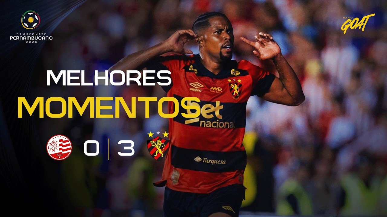 SPORT FAZ TRÊS NO NÁUTICO E É CAMPEÃO PERNAMBUCANO!