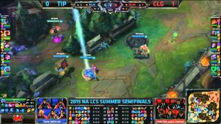 Counter Logic Gaming vs Team Impulse (CLG vs TIP) - Game 2 - Semi-Finals Summer 2015