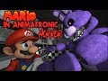 BONNIE TRAPS ME WITH NO WHERE TO HIDE | MARIO IN ANIMATRONIC HORROR - ( DEMO ENDING )