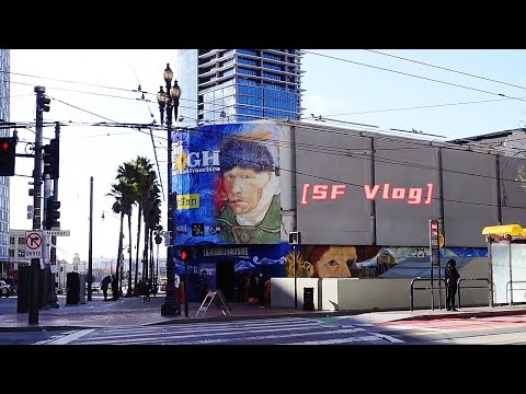VLOG 3 | Immersive Van Gogh SF, Indoor dining |