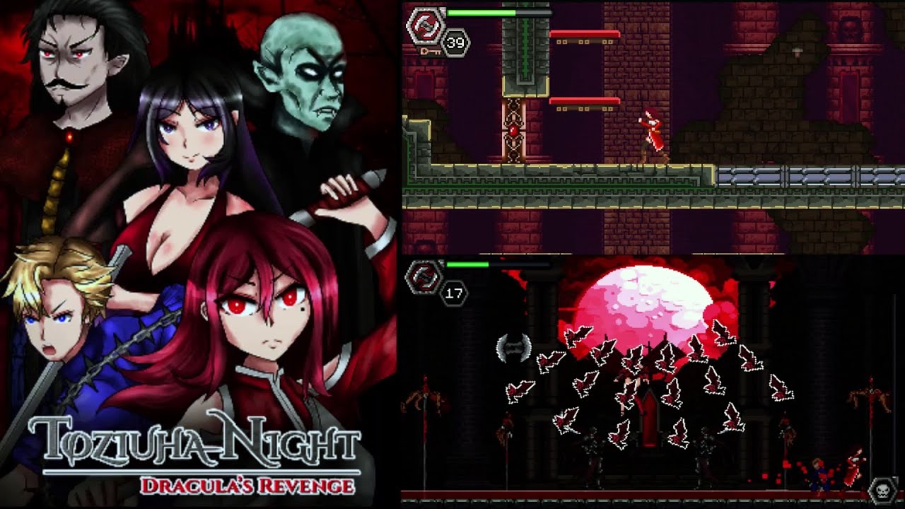 Toziuha Night Dracula's Revenge ⭐⭐⭐⭐ - Full Game 100% Walkthrough