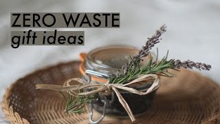 Simple Last Minute Zero Waste Gift Ideas | Alli Cherry