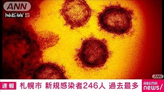 新型コロナ　札幌市で新規感染246人　過去最多(2021年5月2日)