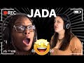 Jada  colors  of the wind reaction