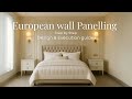 Ep. 01: Wall Paneling