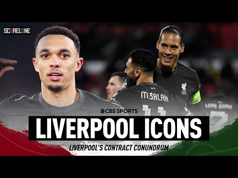 Liverpool's Contract Conundrum | Salah, van Dijk, Alexander-Arnold | Scoreline | CBS Sports Golazo