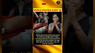 She Danced for 9 Days Non-Stop 😱 | World Record Alert #millionviews #trendingnow