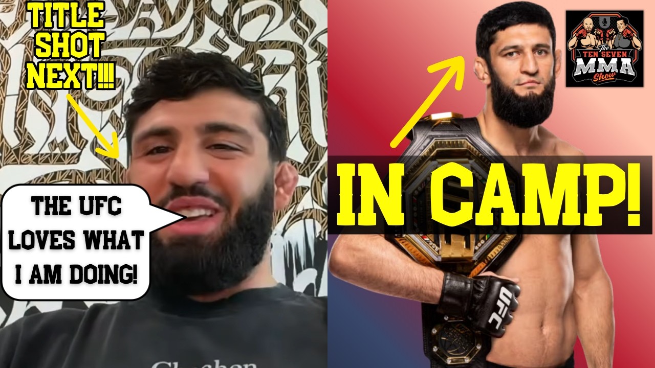 🔥 Chimaev IN TRAINING CAMP + Arman Tsarukyan’s WILD Comeback Timeline!!