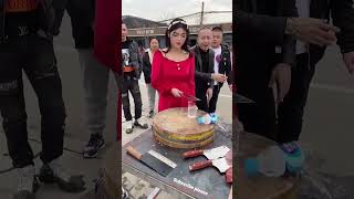 china knife seller | viral video | action seller | top 99 | cutting of bone