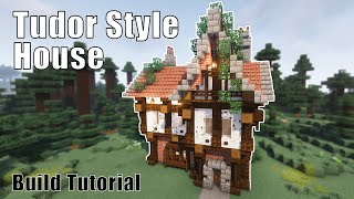 Tudor House  Minecraft Build Tutorial | Late Medieval Cottage