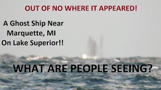 A Ghost Ship Appears on Lake Superior (Original) | Jason Asselin