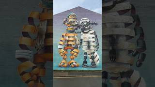 Shaun the sheep mural Leicester