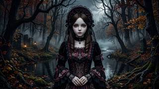 Spooky Autumn Forest Ambience with Creepy Music & Haunted SFX | Spooky Doll Woods