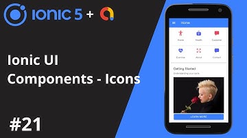 Ionic 5 Tutorial #21 - Ionic UI Component - Icons