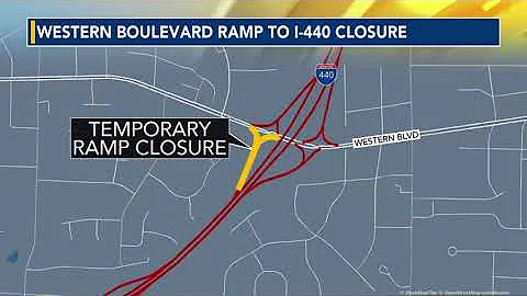 New I-40 and I-440 ramp closures could cause delays this week