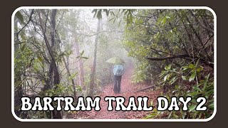 Bartram Trail ThruHike Day 2 (rainy day but the best campground)