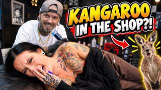 A Baby Kangaroo Showed Up at My Tattoo Shop!?