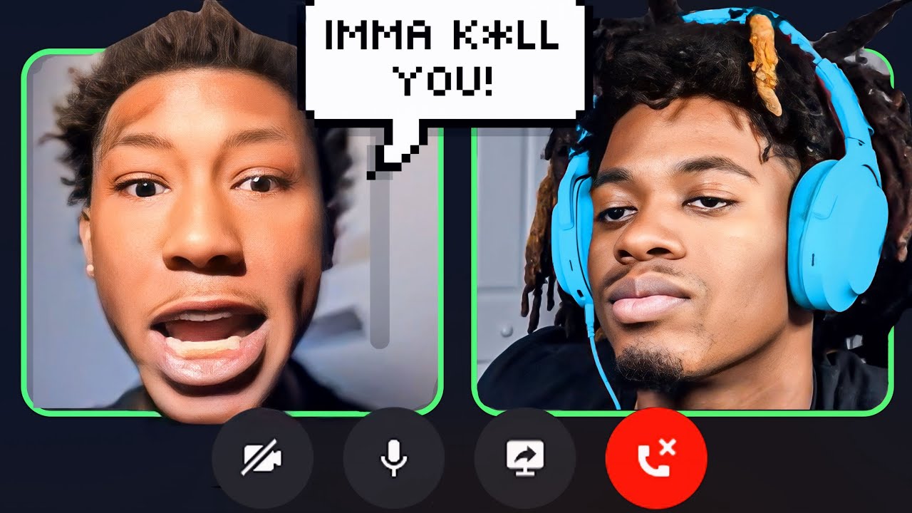 Angry Rapping Angry Rapper Threatens My Life Because I Called His Song TRASH.. - YouTube