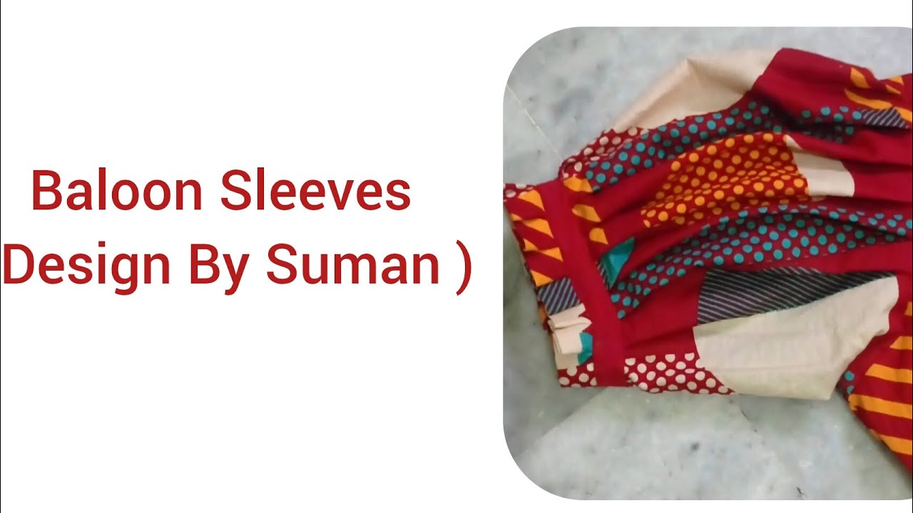 Balloon sleeves , Cutting and stitching ️🤗🙏design fashion suits 