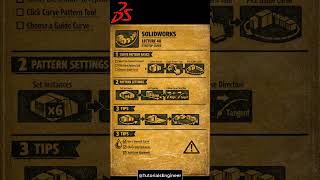 SOLIDWORKS #LECTURE 48  BEGINNER:  #solidworks #eduction #3D #Drawing #academy @TutorialsEngineer