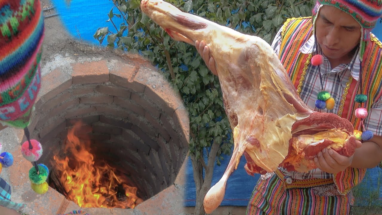 Pierna Sabroso en Horno Subterráneo | cholo aquíles