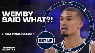 Is IMPATIENCE a virtue? Wemby says YES! 😱 | Get Up