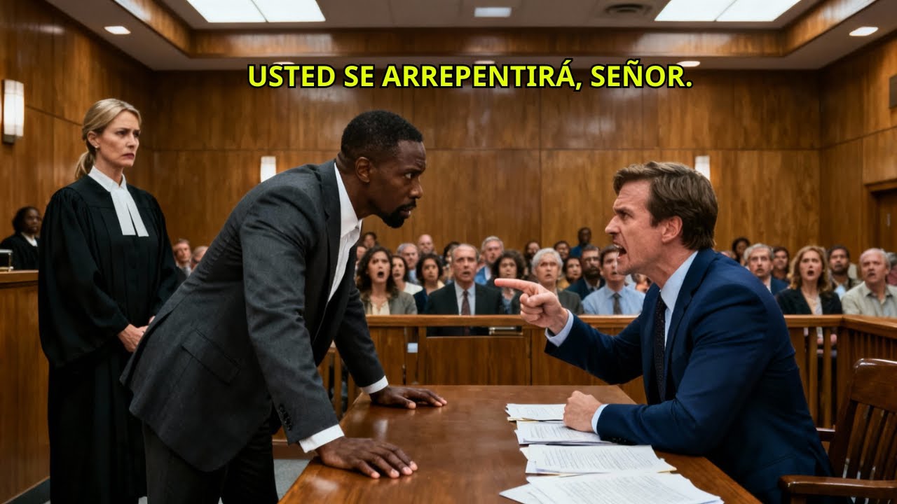 Todos dudaron del acusado negro, hasta que la evidencia expuso las mentiras en la sala del tribunal.