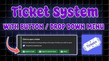 discord ticket system with buttons / dropdown menu | HINDI | NexaMine99