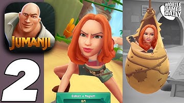 JUMANJI Epic Run Gameplay Walkthrough Part 1 - The Jungle (iOS Android)