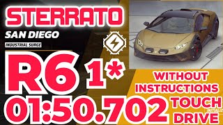 Asphalt Legends - LAMBORGHINI HURACAN STERRATO Grand Prix Round 6 | 1⭐ Touchdrive | Industrial Surge