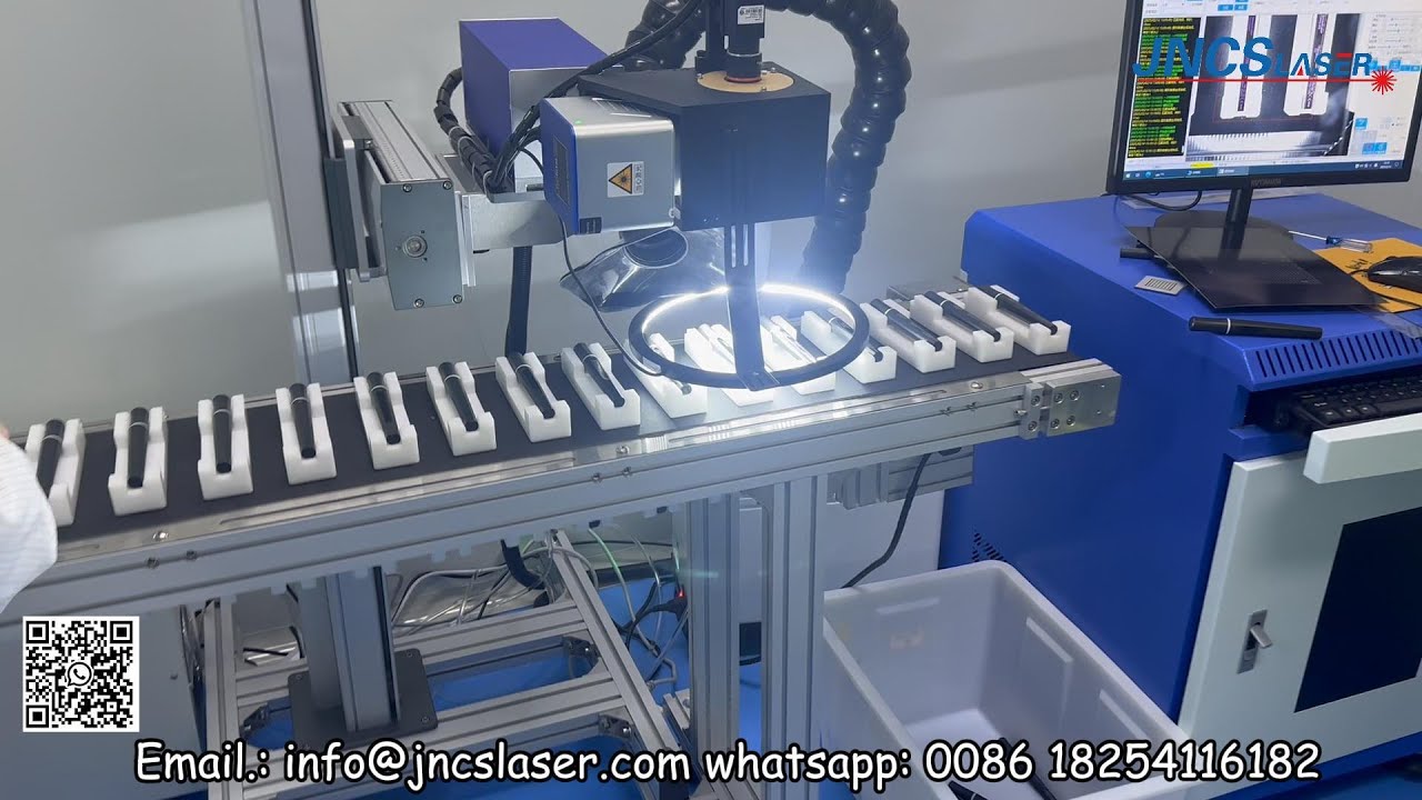 high precision 5w UV Laser Marking Machine with CCD Visual Positioning ...