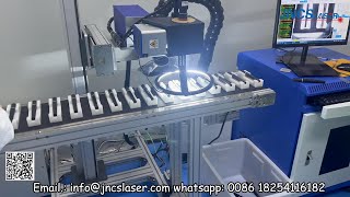 Celebrity high precision 5w UV Laser Marking Machine with CCD Visual Positioning System and conveyor belt Net Worth