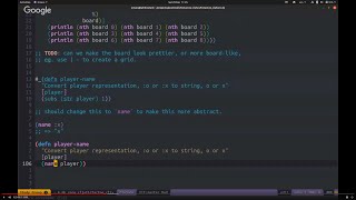Practicalli Clojure 9 - Functional TicTacToe screenshot 4