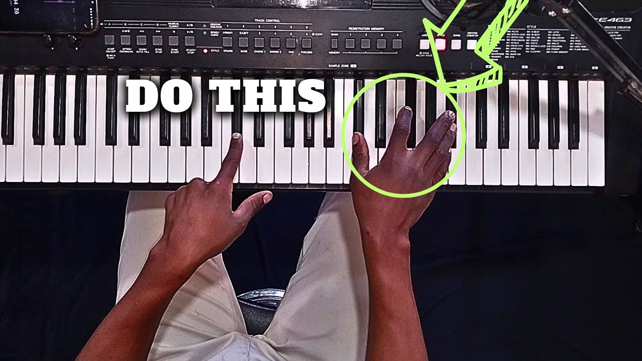 Judah Key Keyboard The easy way to play keyboard || Lion of Judah || @LearnwithMbulelo ...