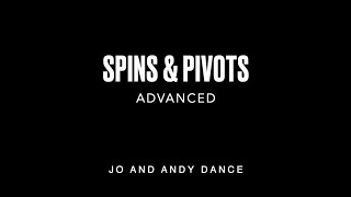 Swing Dancing - Advanced Spins & Pivots