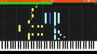 James Scott - Sunburst Rag (1909) Synthesia Piano Tutorial + Sheet Music