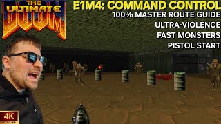Details E1M4: Command Control - Doom 1 (UV-Max Fast Monsters) | Master Route Guide | KEX PS5 Update