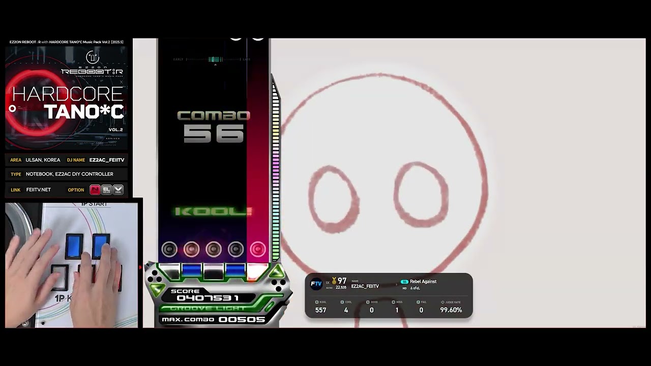 [EZ2ON Reboot : R] 5S (14) Rebel Against [HD] - YouTube