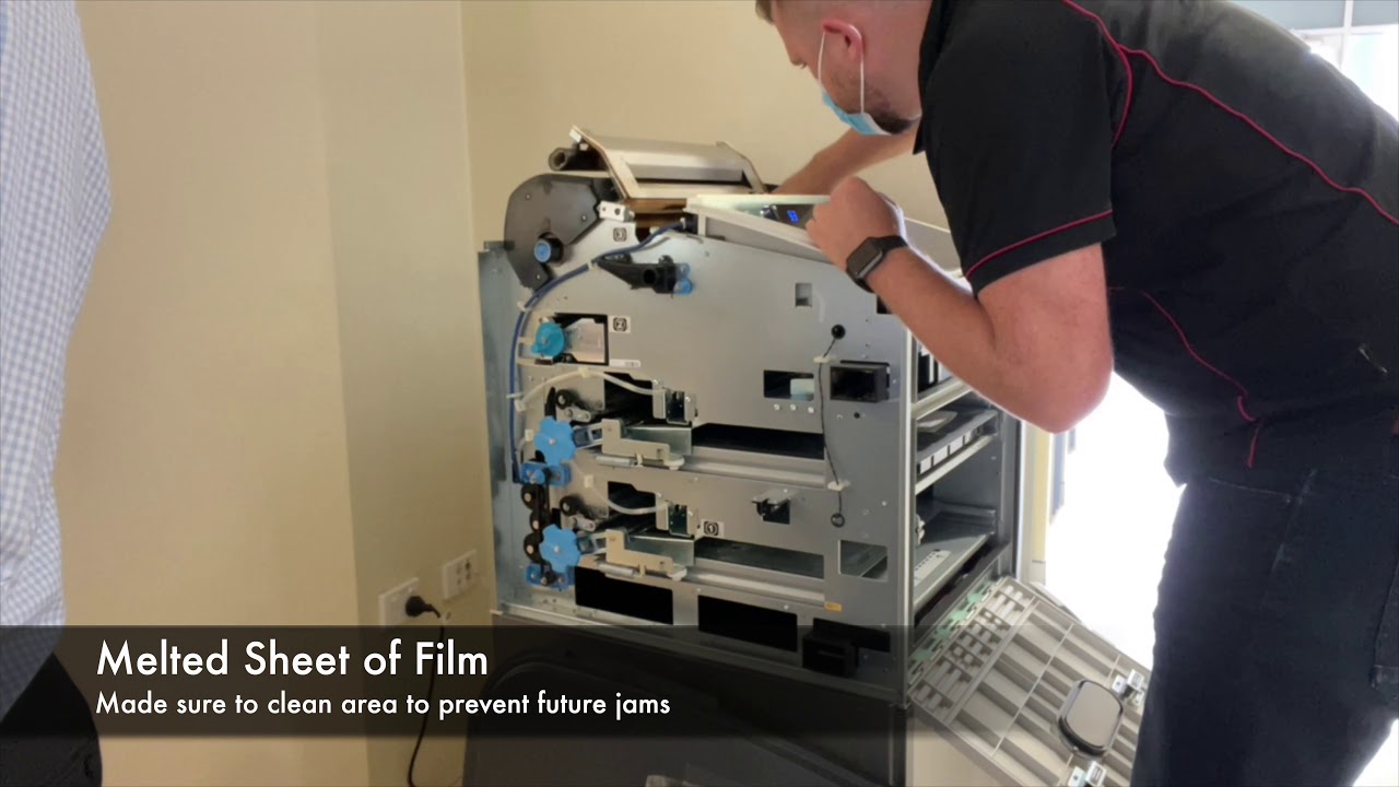 Fixing Jammed Carestream Film Printer YouTube