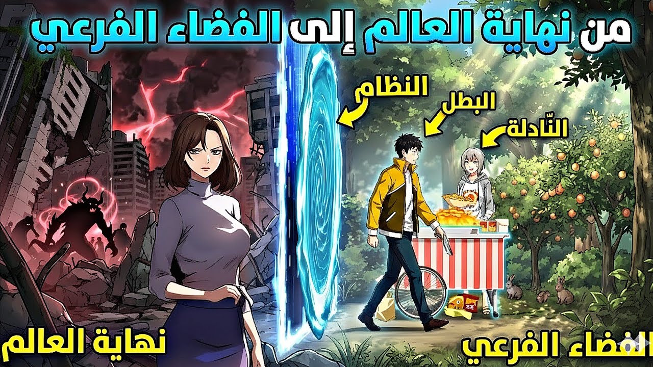 شخص ينتقل لي عالم تاني بنظام المتجر وينقذ العالم 1️⃣🌏 