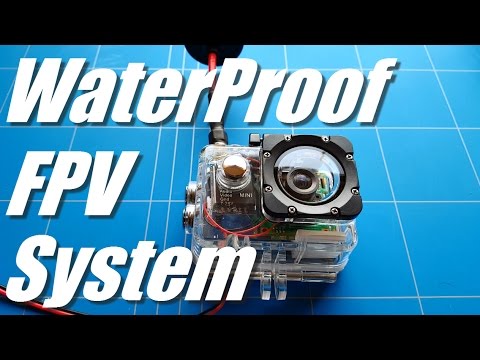 how to waterproof fpv camera for a rc fishing boat cheap