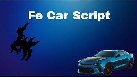 Arceus x  Fe Car Script