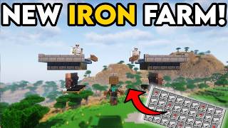 QUICK & EASY Iron Farm in Minecraft 26.2+ (600+ Iron Per Hour)