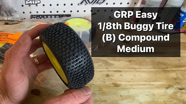 GRP Easy 1/8th Buggy Tire Overview!