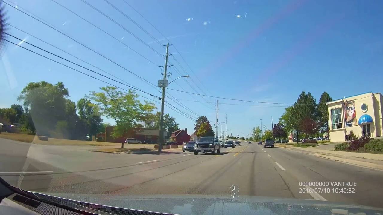 Pedestrian jaywalking fails to look both ways